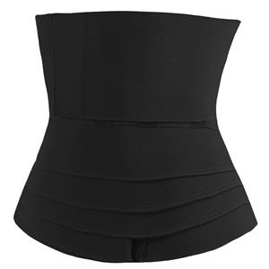 4 Meters Elastic Waist Cincher Velcro Girdle Breathable Sports Workout Body Shaper Belt N22010