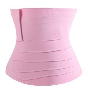 4 Meters Elastic Waist Cincher Velcro Girdle Breathable Sports Workout Body Shaper Belt N22011