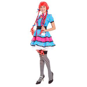 Sexy Women's Adult Rag Doll Costume N14624