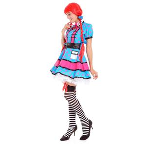 Sexy Women's Adult Rag Doll Costume N14624