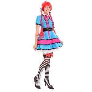 Sexy Women's Adult Rag Doll Costume N14624