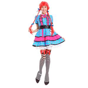 Sexy Women's Adult Rag Doll Costume N14624