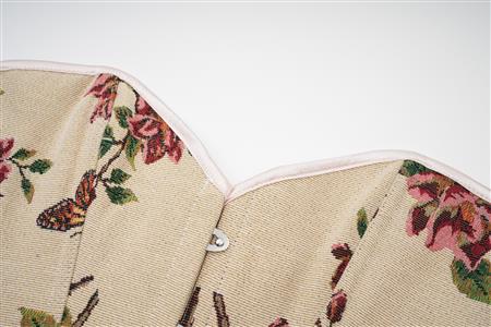 Fashion Womens Butterfly Print Corset Vintage Renaissance Tank Top Vest Camisole N23458