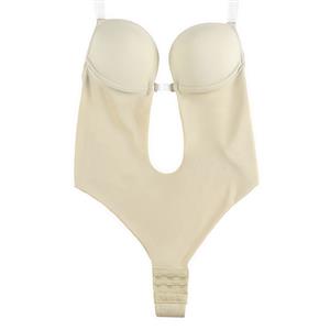 Women's Backless Breathable Underwear Bodysuit Seamless Slimming Shapewear Undergarment N22016