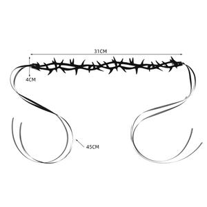 Halloween Witch Costume Thorn Necklace Women's Gothic Vampire Masquerade Choker J23980