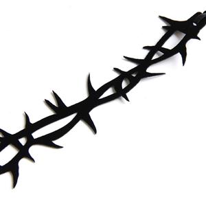 Halloween Witch Costume Thorn Necklace Women's Gothic Vampire Masquerade Choker J23980