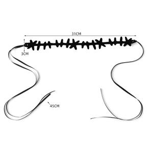 Halloween Witch Costume Thorn Necklace Women's Gothic Vampire Masquerade Choker J23981