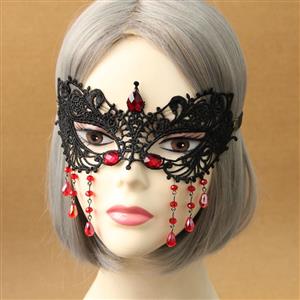 Charming Princess Black Lace Eyes Mask MS12979