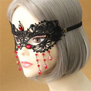 Charming Princess Black Lace Eyes Mask MS12979