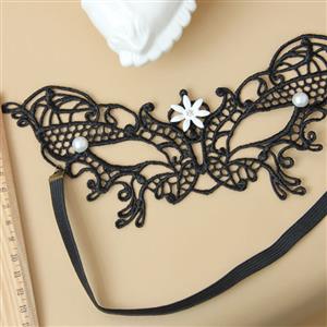 Princess Black Lace Masquerade Party Eyes Mask MS12980