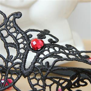 Princess Black Lace Masquerade Party Eyes Mask MS12986