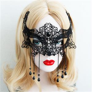 Vintage Black Lace Masquerade Party Eyes Mask MS13031