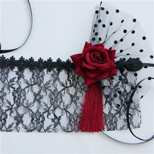 Women's Sexy Floral Lace Flower Mask MS13022