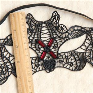 Black Lace gems 1/3 Mask MS12977