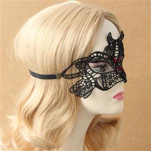 Black Lace gems 1/3 Mask MS12977