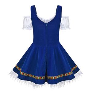 Women's Blue Adult Beer Girl Oktoberfest Serving Costume N22551