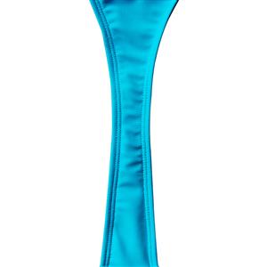 Super Hot Blue High Waist Criss-cross Straps Bikini Set BK15949