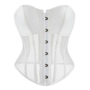 mesh corset,cup - included corset,summer breathable bodyshaper,royal style waist cincher,new arrival corset,built - in cup mesh top,lightweight shapewear,vintage court style top,breathable waist training corset,curved - enhancing top #N23852
