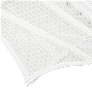 Breathable Mesh Corset Top with Built-in Cups, Summer Royal Style Bodyshaper for Women N23852