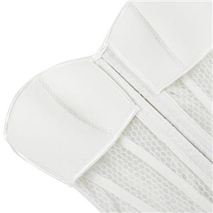 Breathable Mesh Corset Top with Built-in Cups, Summer Royal Style Bodyshaper for Women N23852