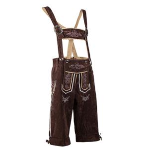 Men's Suede Suspender Oktoberfest Costume N12409