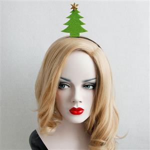 Christmas Tree Hair Hoop for Party Nigt Club J12818