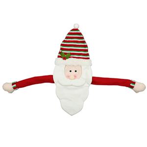 Santa Claus Doll With Hands Christmas Tree Hat Party Decorative Accessory Large Size XT19856