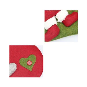 Cute Faceless Santa Christmas Socks Gift Bag Ornament Accessory XT19835