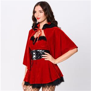 Cute Red Christmas Mini Holiday Dress XT22524