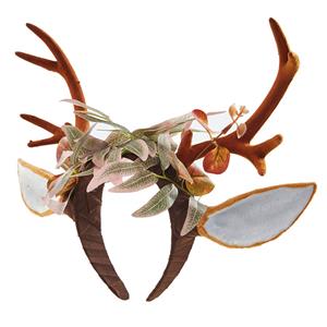 Lovely Lolita Deer Ear Elk Horn Halloween Hair Accessory J22908