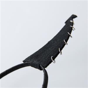 Gothic Demon's Horns Halloween Party Decorations Headband J21519