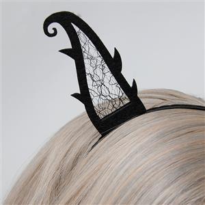 Sexy Black Monster Horns Halloween Party Nightclub Cosplay Anime Decorations Headband J21530