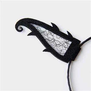 Sexy Black Monster Horns Halloween Party Nightclub Cosplay Anime Decorations Headband J21530