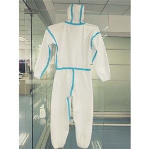 Disposable Protective Coverall Clothing Medical Isolation Suit Attached Hood (No Foot Cover)N20195