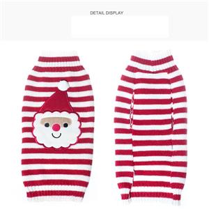 Christmas Pet Stripes Sweater Small Dog Clothing N12270