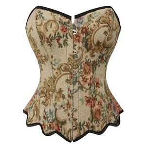 elegant floral corset, blue lace lingerie, vintage-inspired bustier, adjustable underbust corset, women's fashion corset, bridal undergarment, body shaping corset, romantic lace trim, breathable corset top, waist cincher, feminine lingerie set, retro corset design, plus-size corset, summer fashion corset, lace-trimmed corset top #N23745