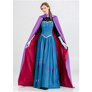 Elegant Ice Princess Adult Cosplay Costume  N14732