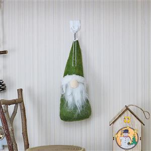 Square Green Faceless Doll Plush Toy Gift Small Pendant Christmas Decoration Accessory XT19886