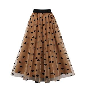 Gothic Corset Skirt, Gothic Cosplay Skirt, Halloween Costume Skirt, Gothic Organza Long Skirt, Elastic Skirt, Fashion Ruffle Skirt, Sexy Gothic Khaki