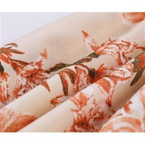 Fashion Floral Print Spaghetti Straps Loose Waist Summer Daily Casual Camisole Top N22139