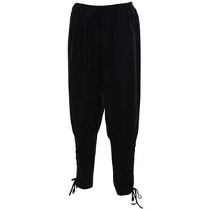 Men's Fashion Elastic High Waisted Costume Jodhpurs Comfort Sweatpants N19049
