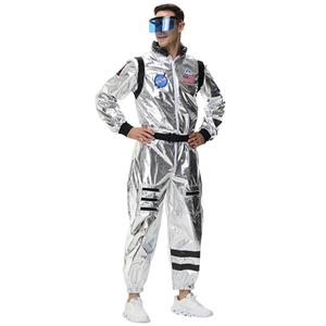 Men's Space Costume, Hot Sale Space Suit Costume, Captain Role Play Costume, Halloween Cosplay Star  Wars Costume,Collective Party Costume,#N23769