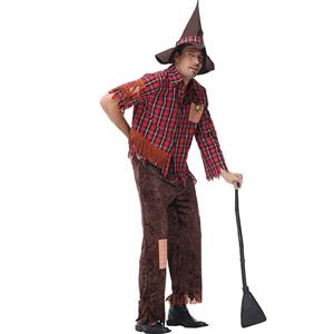 Fashion Men's 3Pcs Magician Halloween Costume N22354