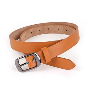 Fashion PU Leather Alloy Rectangle Buckle Waist Belt Accessory N18780