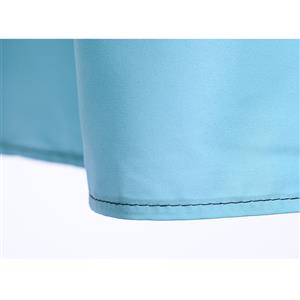 Fashion Round Neckline Geometric Patterns Long Sleeves High Waist Midi Dress N18285
