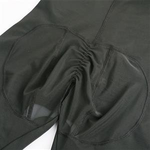 Women's Black Front Hooks Leaking Crotch Butt Lifter Shapewear Thigh Slimmer PT23250