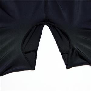 Women's Black Front Zipper Leaking Crotch Butt Lifter Shapewear Thigh Slimmer PT23252