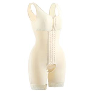 Women's Complexion Front Hooks Leaking Crotch Butt Lifter Shapewear Thigh Slimmer PT23266