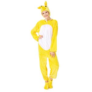 3pcs Unisex Funny Weasel Animal Circus Bodysuit Cosplay Pajama Halloween Costume N19425