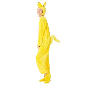 3pcs Unisex Funny Weasel Animal Circus Bodysuit Cosplay Pajama Halloween Costume N19425